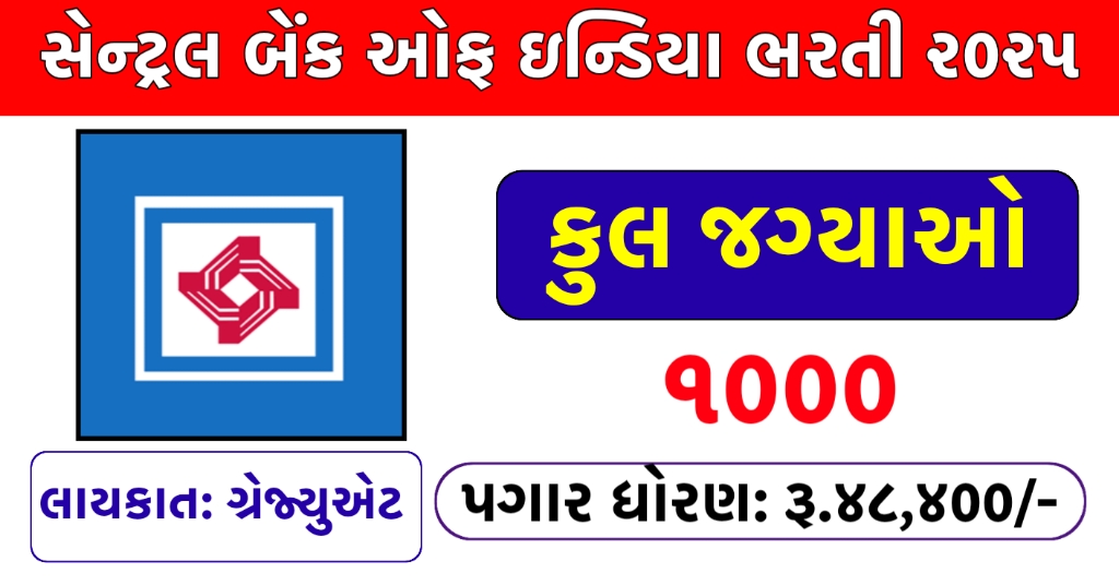 Central Bank Of India Credit Officer Recruitment 2025